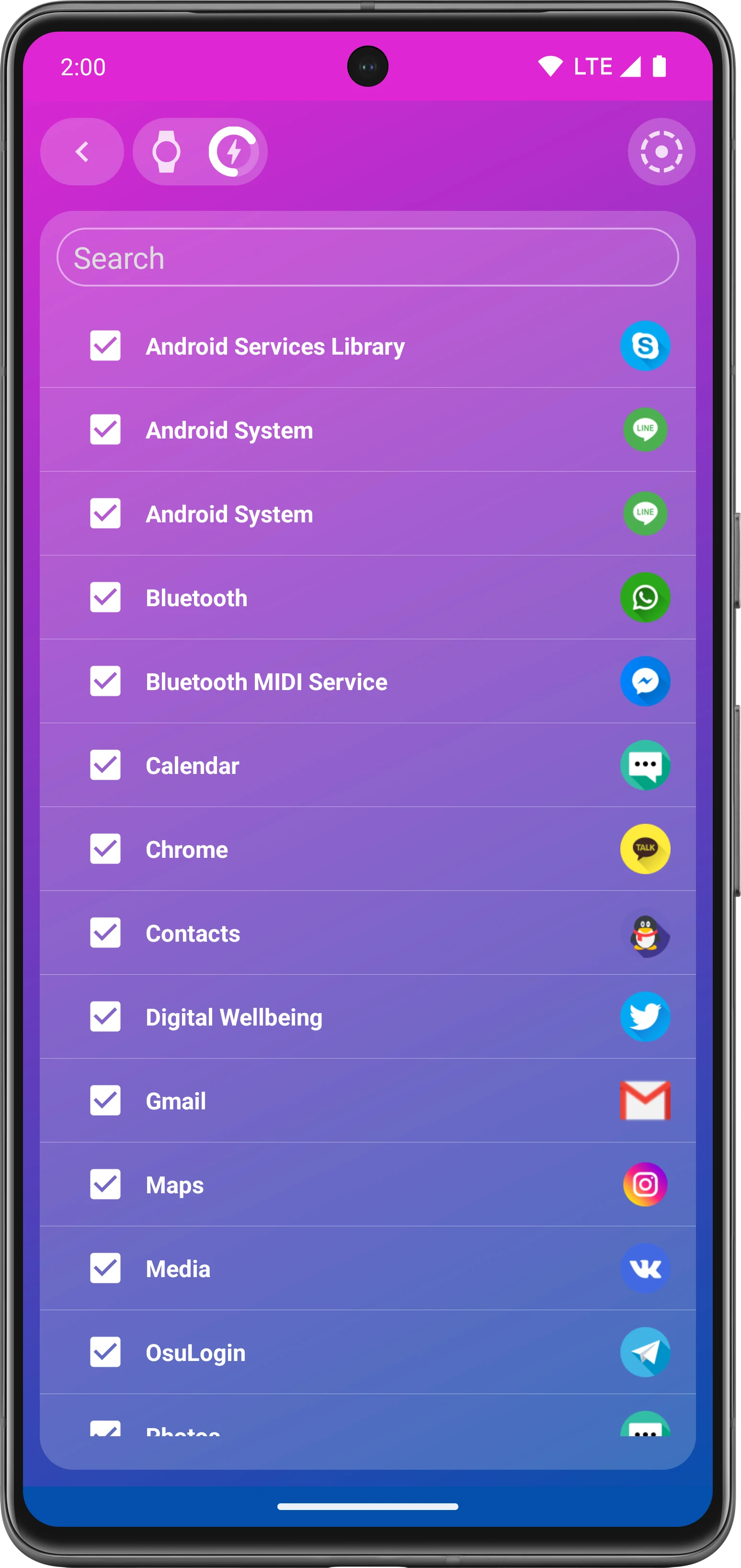 Chronos screenshot
